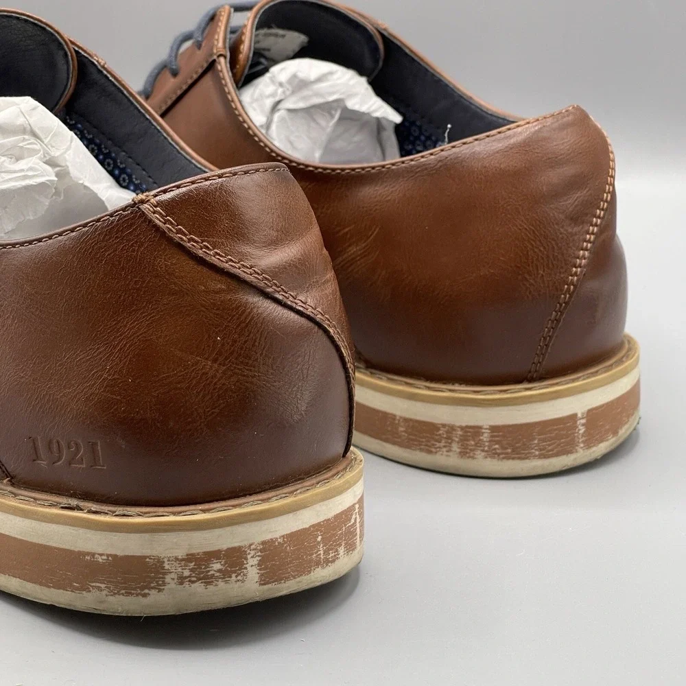 Men's Dress Shoes Size 11 Brown‎ Comfort Freeman Vance City Smart